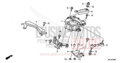 STEERING DAMPER CBR1000RRB de 2011